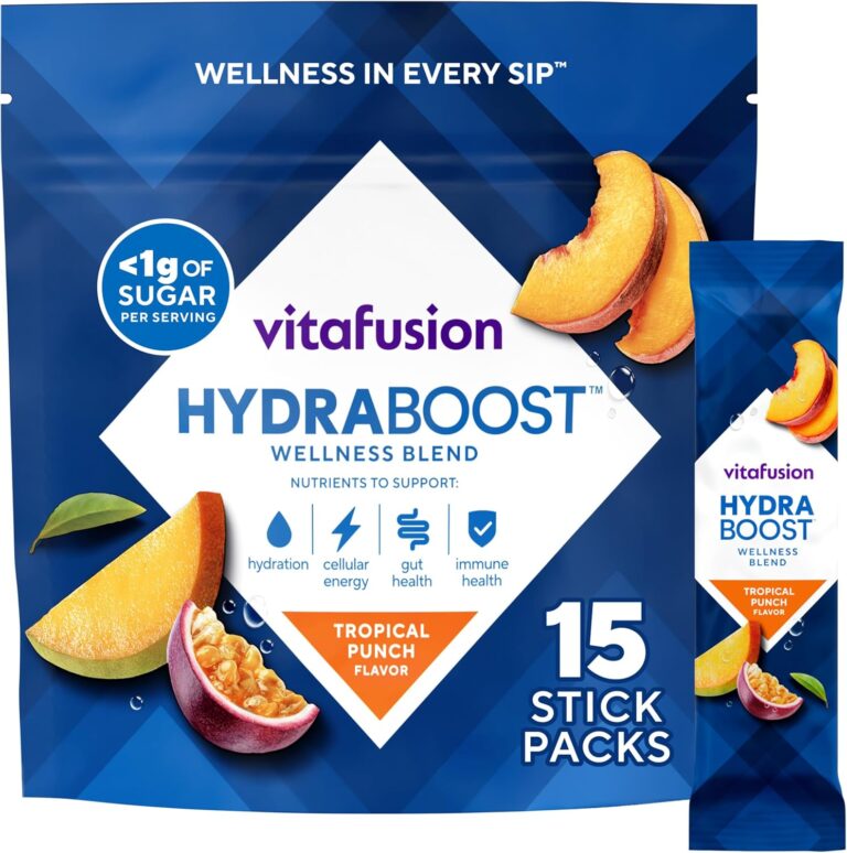 Vitafusion Hydraboost Drink Powder Packets, Electrolytes Sup...