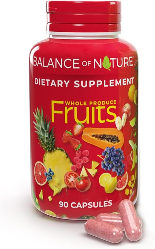 Balance of Nature Whole Fruits Supplement with Superfood Fru...