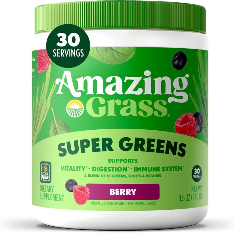 Amazing Grass Greens Superfood Powder: Greens Powder with Di...