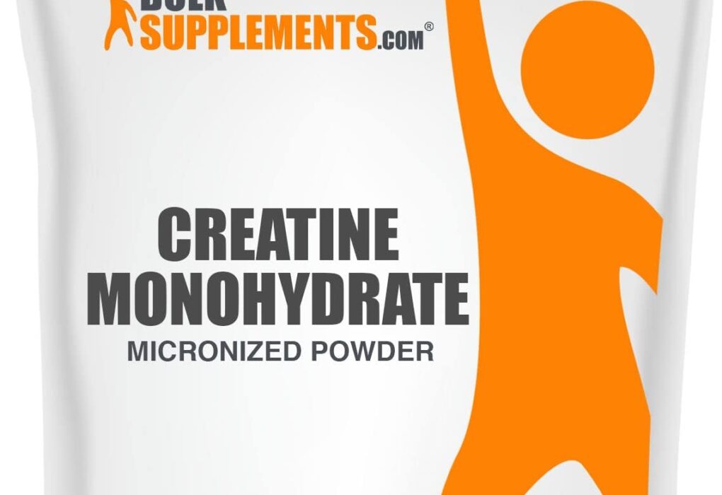 BulkSupplements.com Creatine Monohydrate Powder - Micronized...