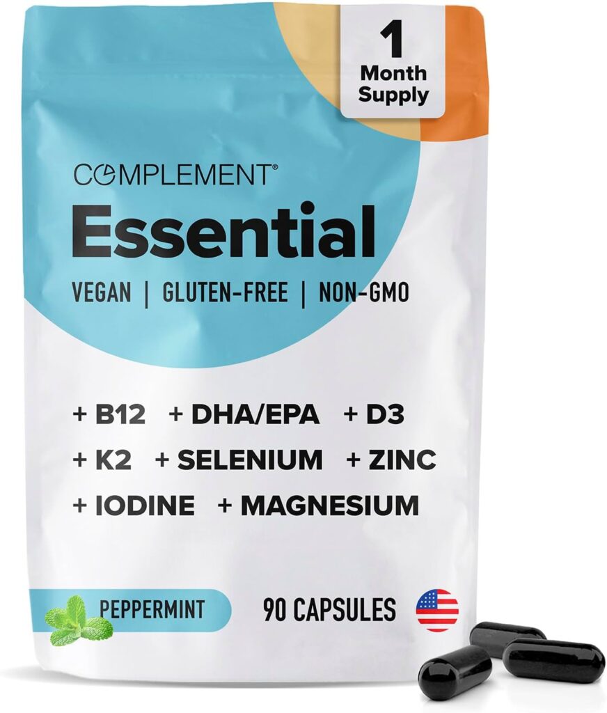 Complement Essential Vegan Multivitamin for Men & Women (30 ...