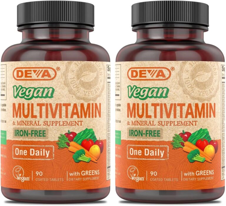 DEVA Vegan Multivitamin and Mineral Supplement - One Daily V...