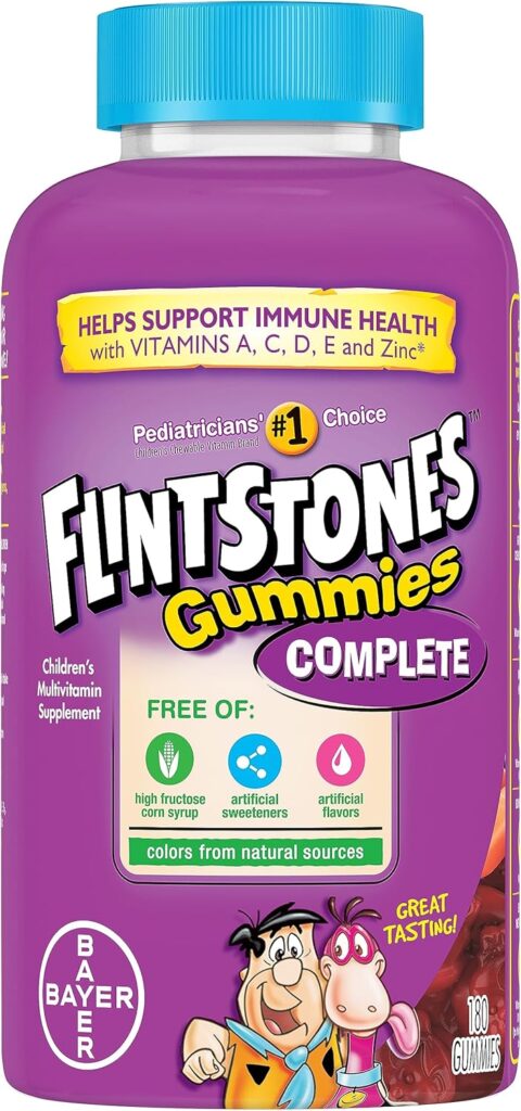 Flintstones Vitamins Complete Gummies, Kids Vitamins with Vi...
