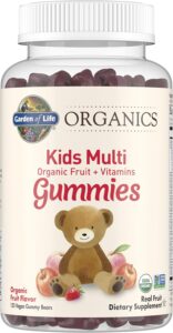 Garden of Life Organics Kids Gummy Vitamins - Fruit - Certif...