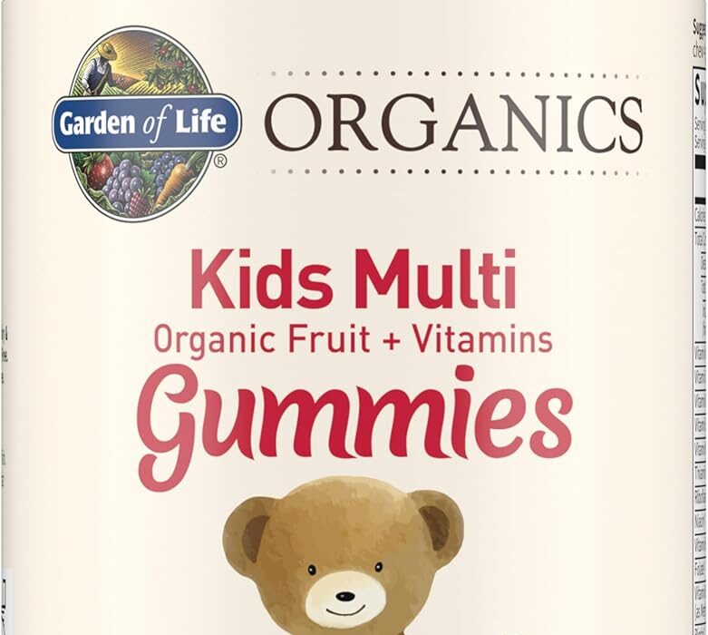 Garden of Life Organics Kids Gummy Vitamins - Fruit - Certif...