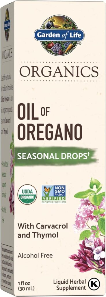 Garden of Life Organics Oil of Oregano Seasonal Drops 1fl oz...