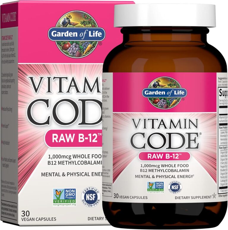 Garden of Life Vitamin Code Raw B-12 - 30 Capsules, 1,000mcg...