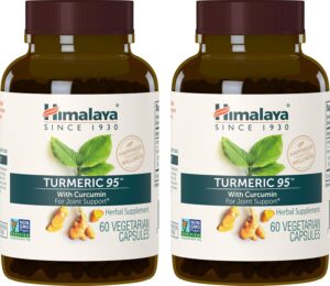 Himalaya Turmeric 95 Supplement with Curcumin/Curcuminoids, ...