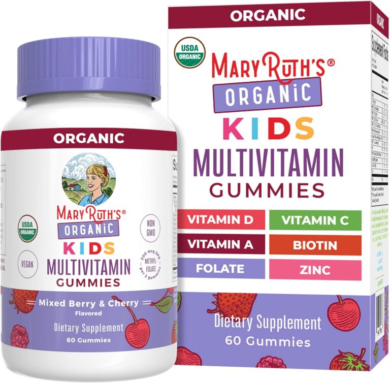 MaryRuth Organics Kids Vitamins | Multi | 1 Month Supply | M...