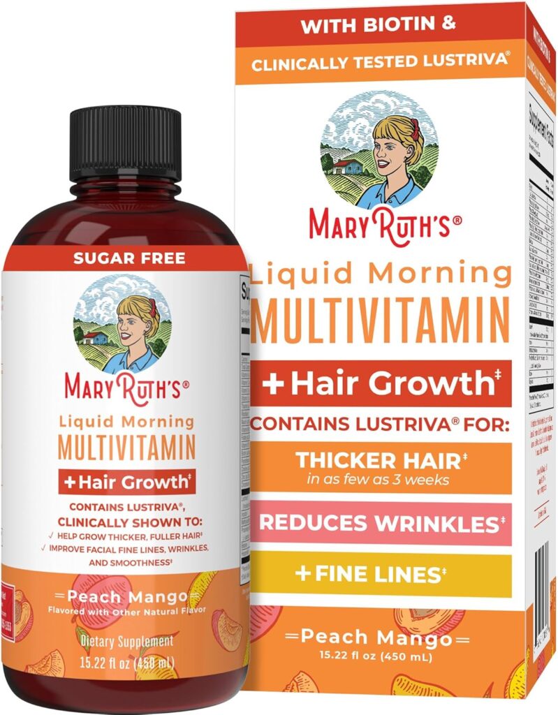 MaryRuth Organics Liquid Multivitamin+Hair Growth | Biotin 1...