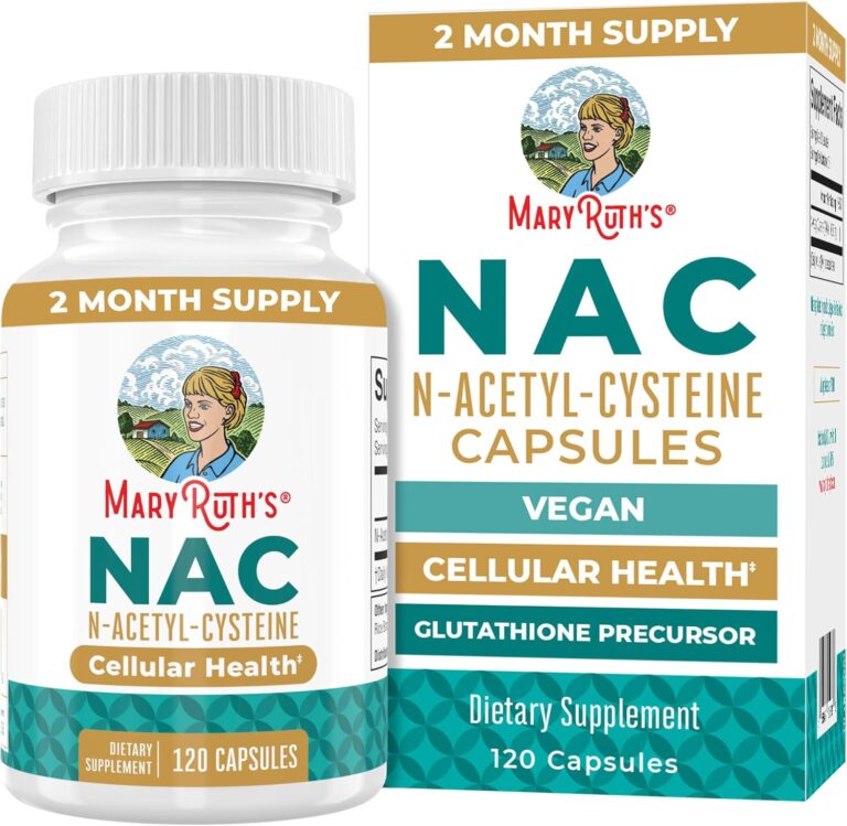 MaryRuth Organics NAC Supplement N-Acetyl Cysteine | 2 Month...