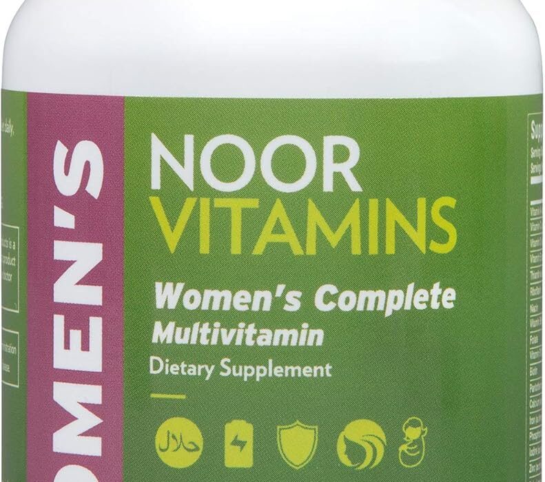 Noor Vitamins Halal Womens Multivitamin & Mineral I Once Dai...