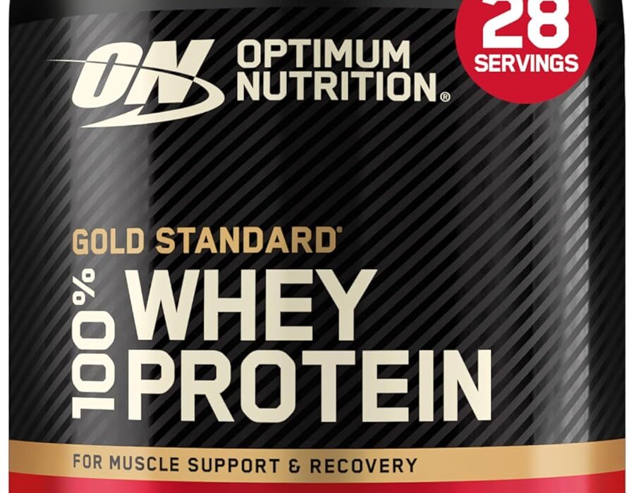 Optimum Nutrition Gold Standard 100% Whey Protein Powder, Ex...