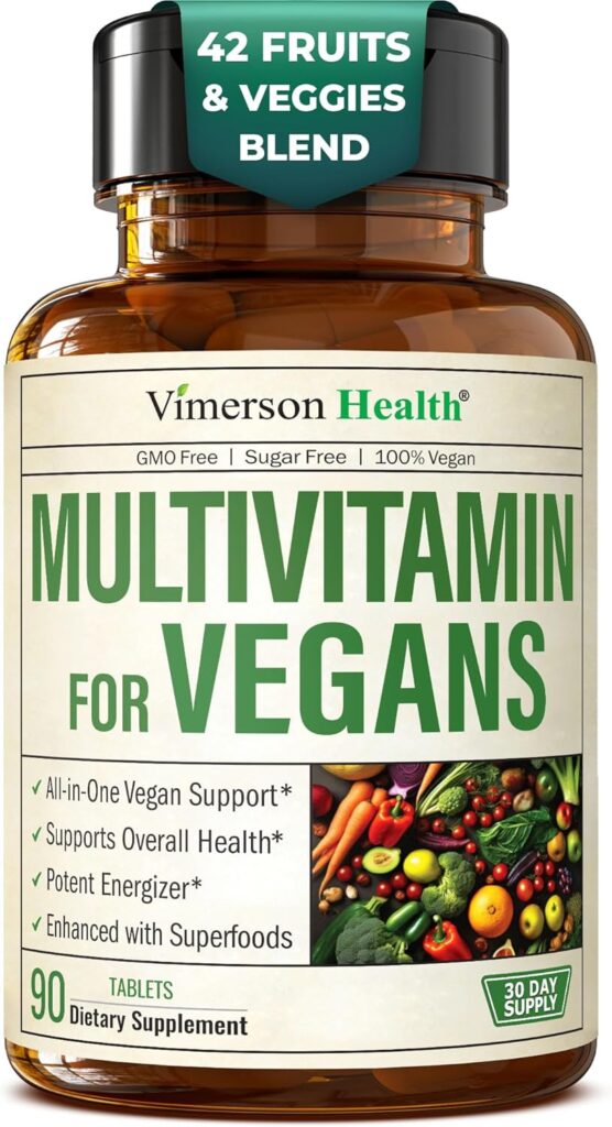 Vegan Multivitamin for Women & Men - Essential Multivitamins...