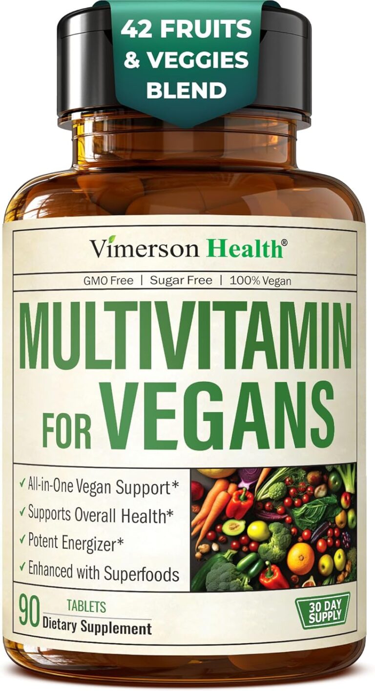 Vegan Multivitamin for Women & Men - Essential Multivitamins...