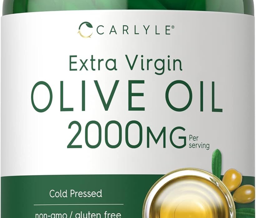 Carlyle Olive Oil Extra Virgin 2000mg | 120 Softgel Capsules...