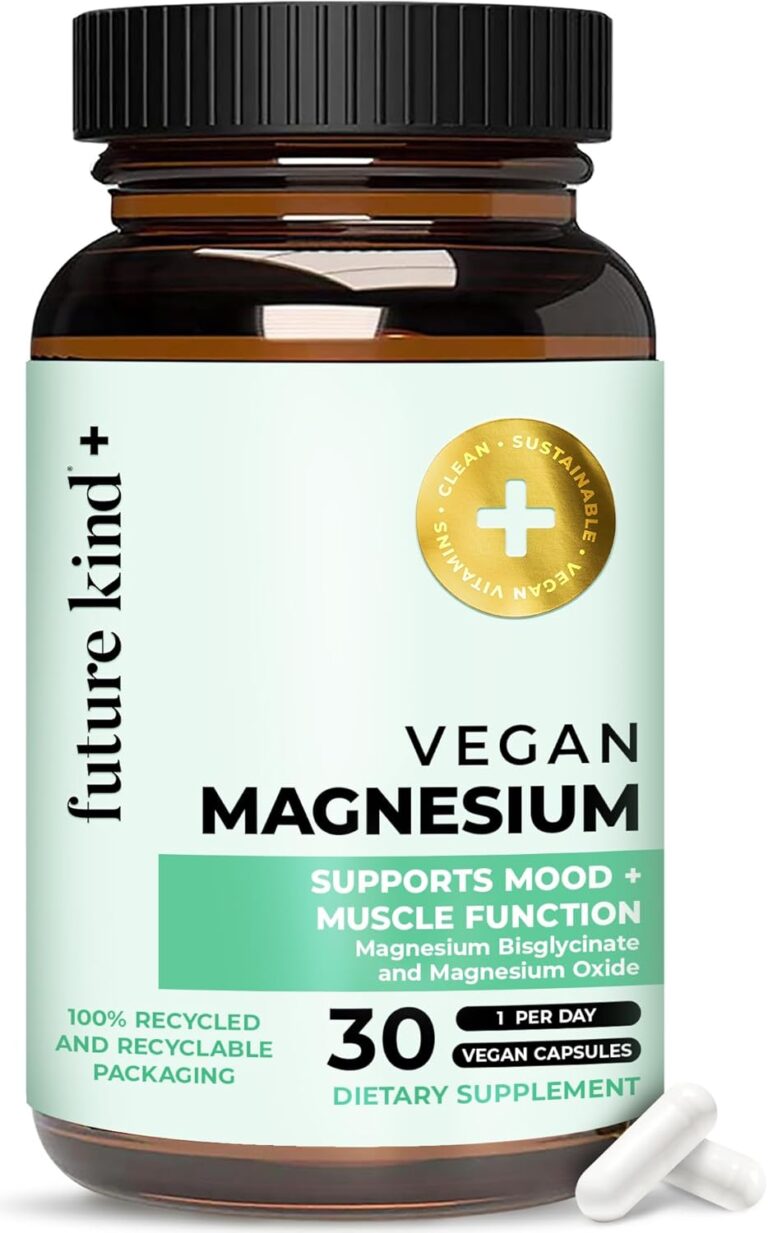 Future Kind Magnesium Supplement for Women & Men - Muscle & ...