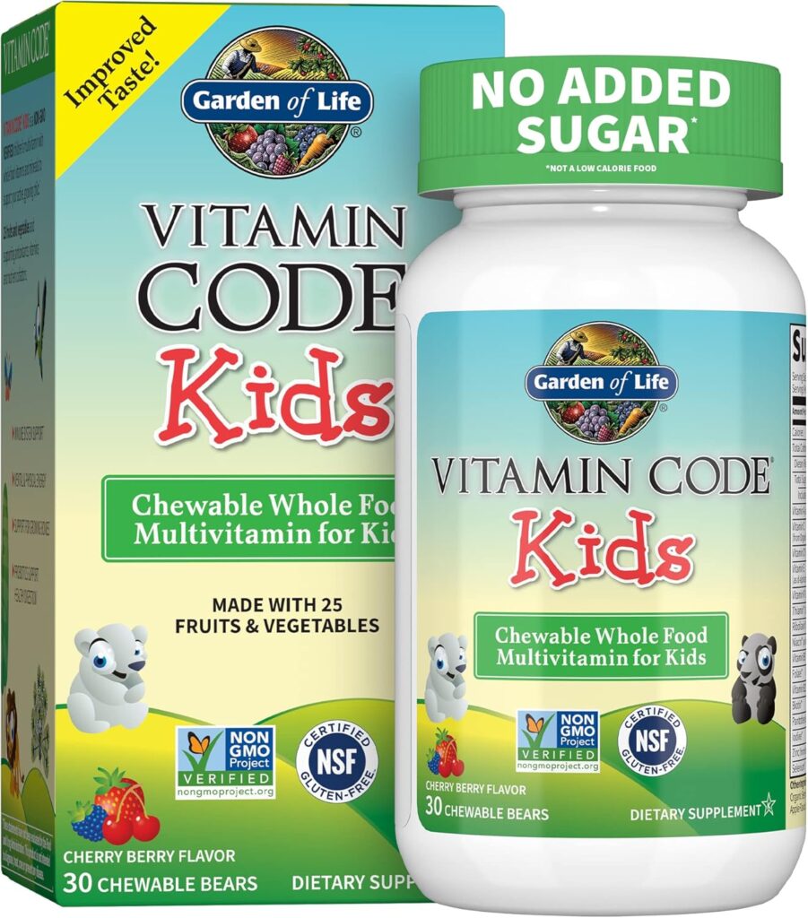 Garden of Life Vitamin Code Kids Multivitamin with Probiotic...