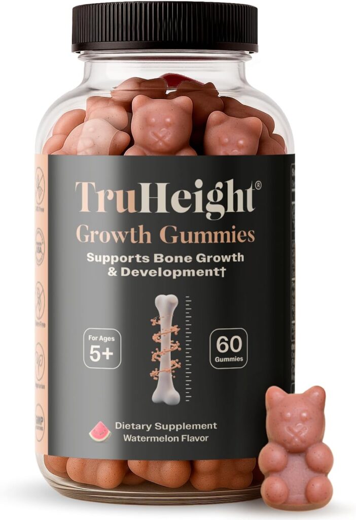 TruHeight Growth Gummies (Watermelon) Tall Nutrition for Nat...