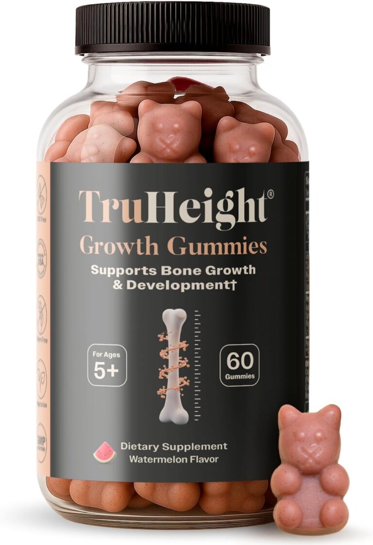 TruHeight Growth Gummies (Watermelon) Tall Nutrition for Nat...