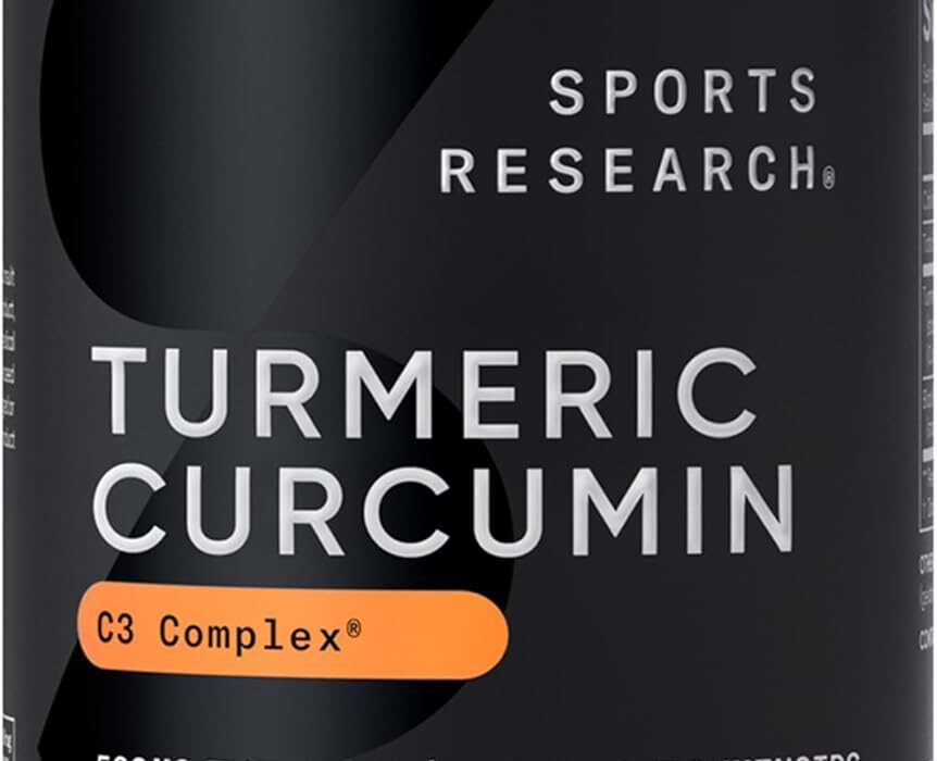 Sports Research&reg; Turmeric Curcumin w/Coconut Oil & BioPerine...