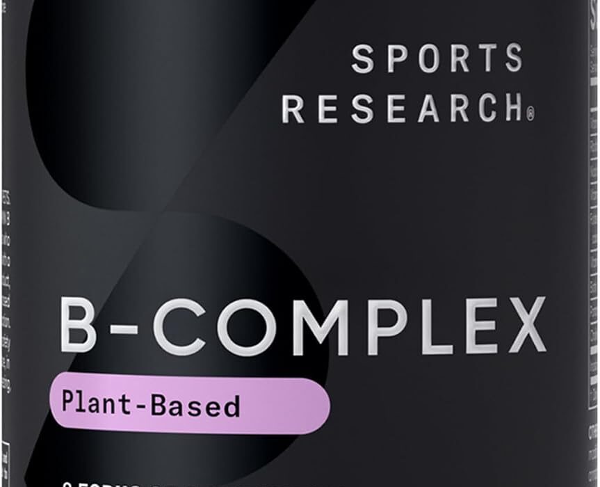 Sports Research&reg; Vitamin B-Complex - Full Spectrum of B Vita...