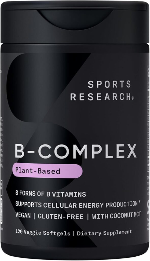 Sports Research® Vitamin B-Complex - Full Spectrum of B Vita...