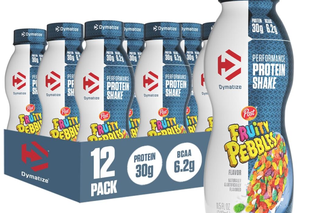 Dymatize Performance Protein Shake, Fruity Pebbles, 30g Prot...