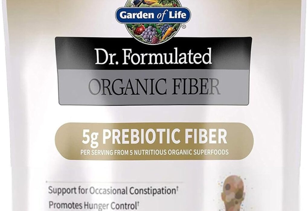 Garden of Life Dr. Formulated Organic Fiber Powder, Unflavor...