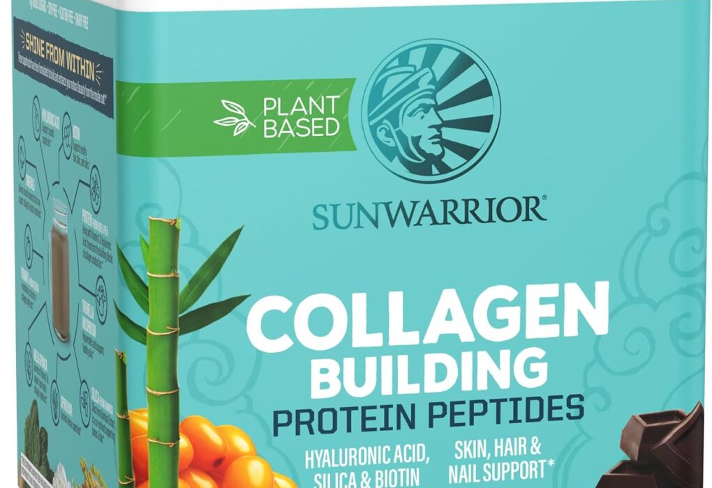 Sunwarrior Vegan Collagen Building Powder Protein Peptide wi...