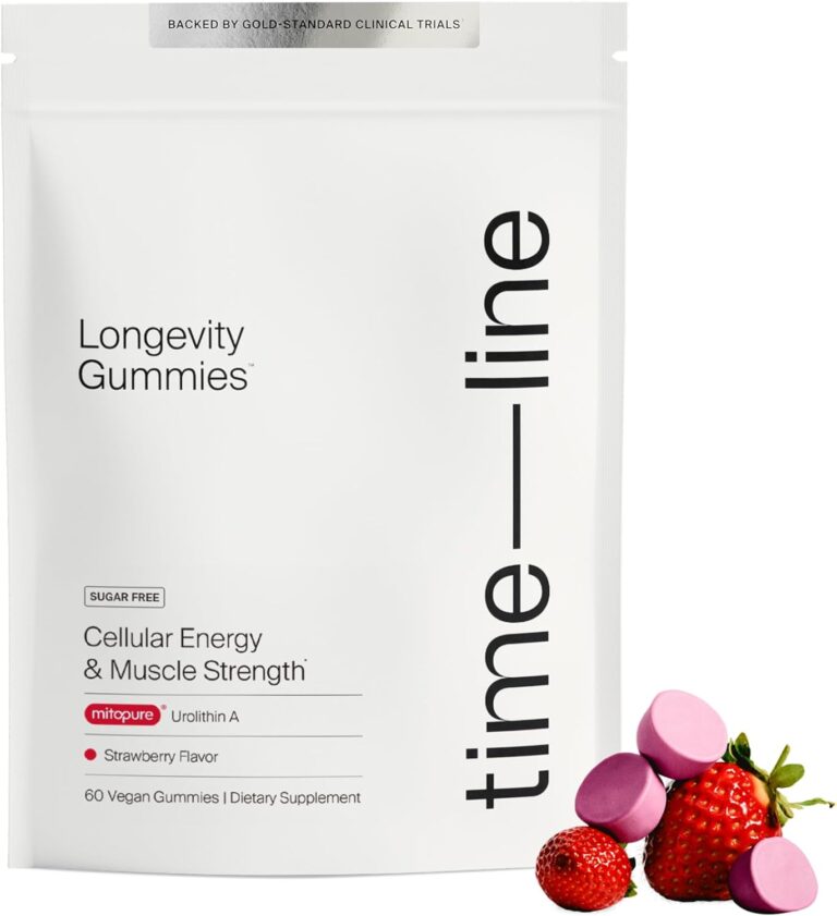 Timeline Mitopure Urolithin A Supplement Gummies - Clinicall...