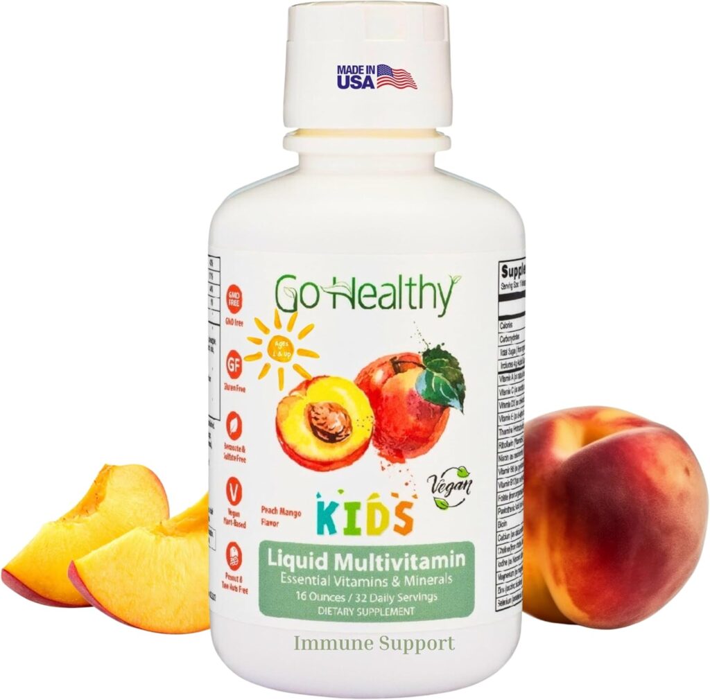 Go Healthy Kids Liquid Multivitamin | Immune Support | Kid L...