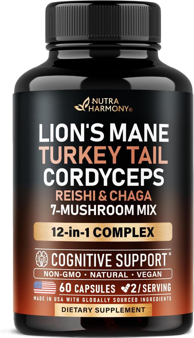 Mushroom Supplement - Mushroom 12in1 Complex - for Women & M...