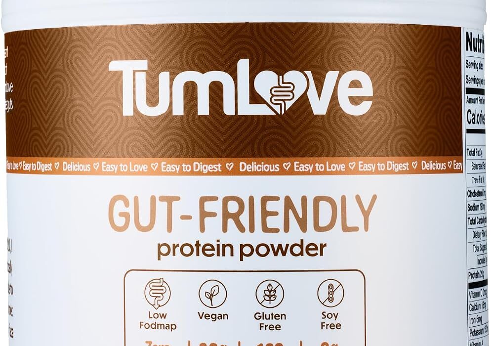 Vegan Protein Powder - Low FODMAP Certified, Gluten-Free, Da...