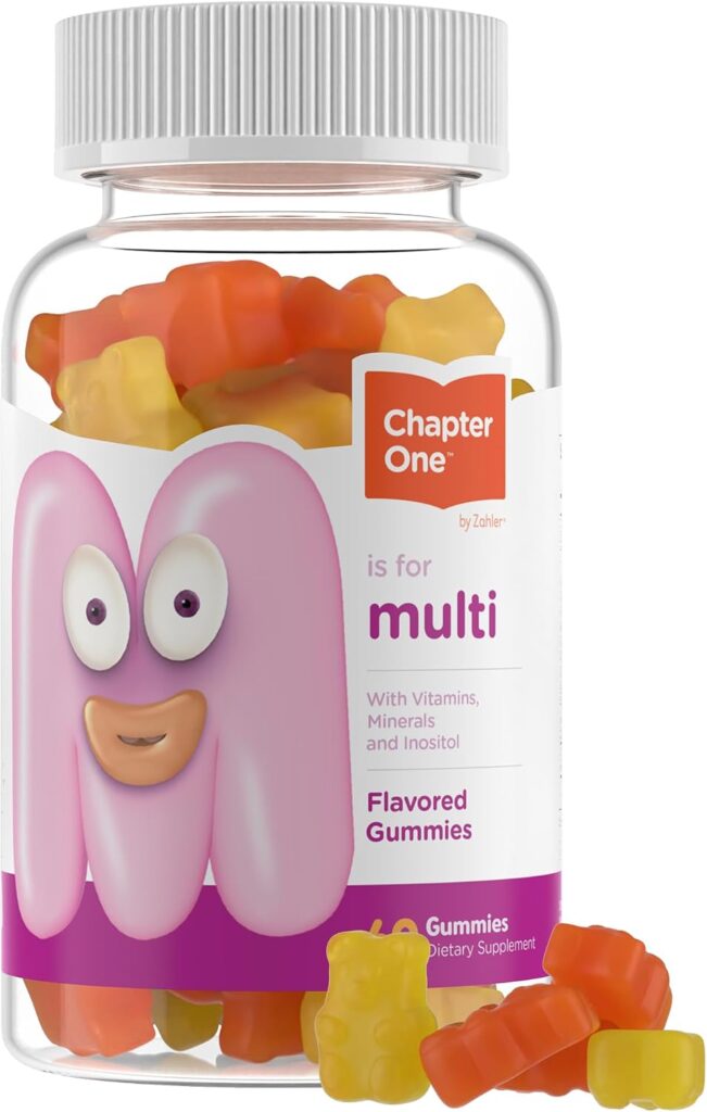 Zahler - Chapter One Kids Multivitamin Gummy with 13 Vitamin...