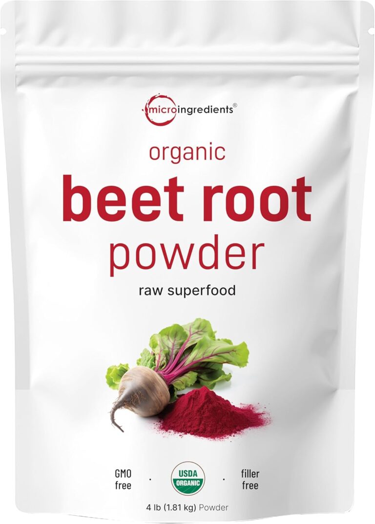 Micro Ingredients Organic Beet Root Powder, 4lb (64 oz)